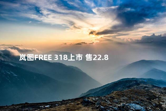 岚图FREE 318上市 售22.89万元起